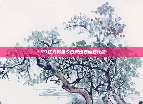 1.59亿元资金今日流出石油石化股