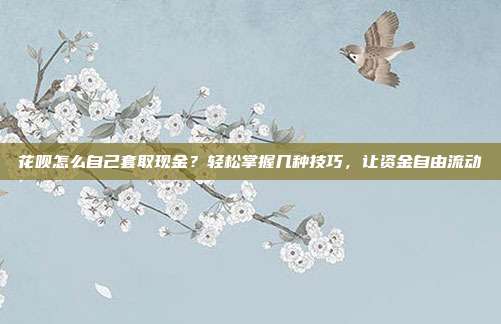 花呗怎么自己套取现金？轻松掌握几种技巧，让资金自由流动