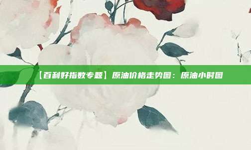 【百利好指数专题】原油价格走势图：原油小时图